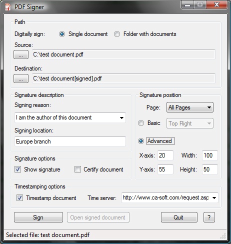 PDF Signer PDF Signer