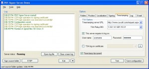 PDFSignerServerTimestamping