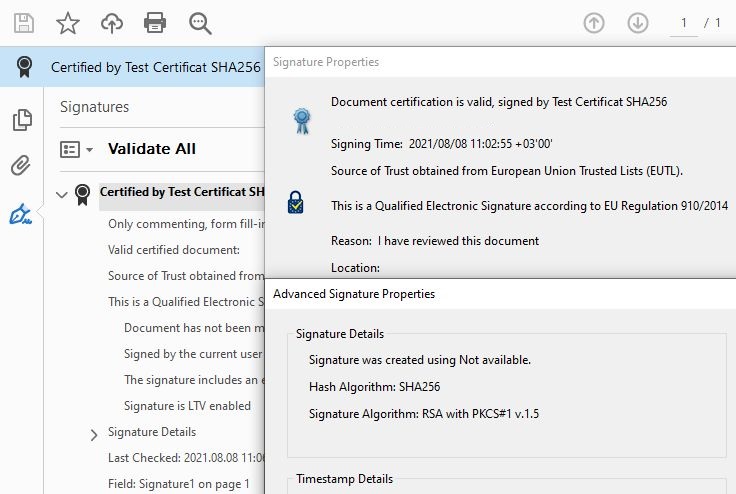 SecureSoft dotNET Digital Signature Library v5.0